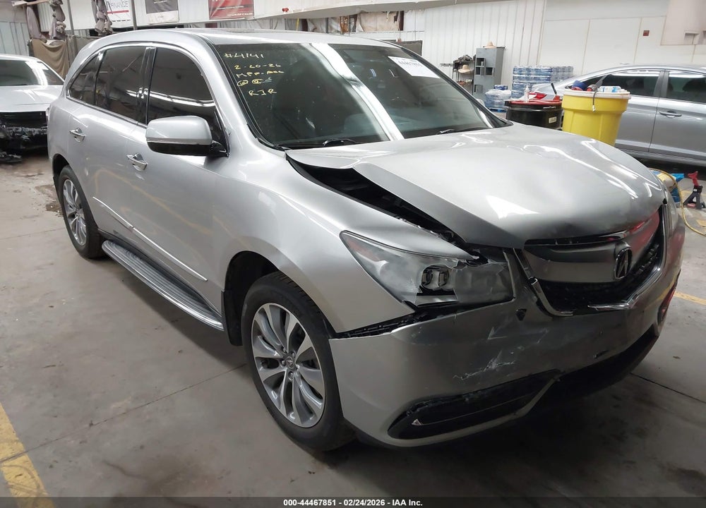 2014 ACURA MDX TECHNOLOGY PKG W/ENTERTAINMENT PKG VIN: 5FRYD4H66EB004746