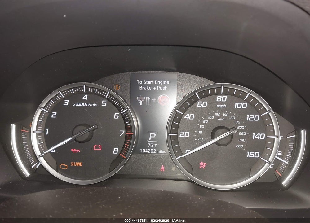 2014 ACURA MDX TECHNOLOGY PKG W/ENTERTAINMENT PKG VIN: 5FRYD4H66EB004746