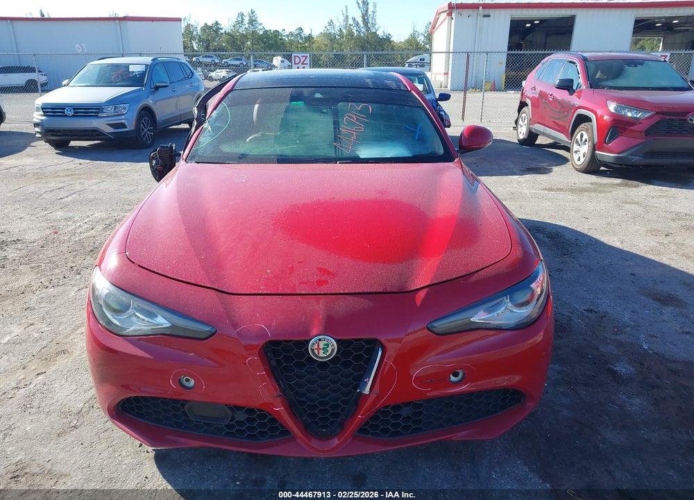 2020 ALFA ROMEO GIULIA TI AWD VIN: ZARFANBN8L7626149