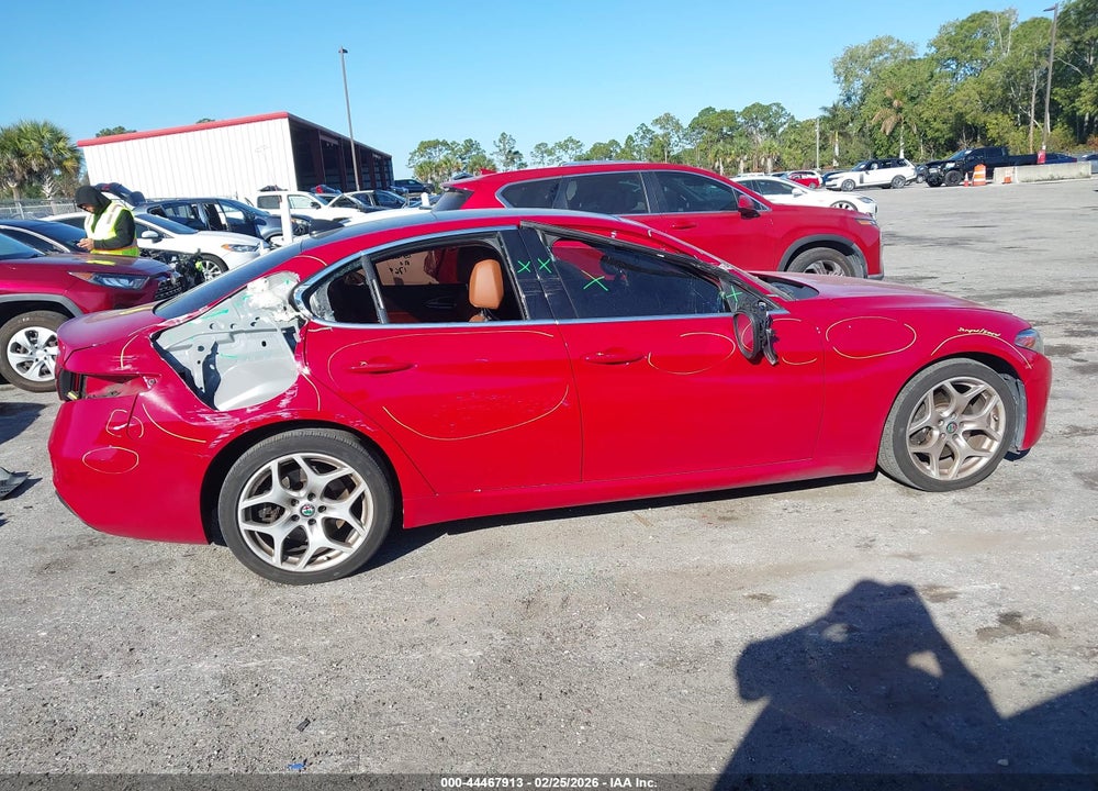 2020 ALFA ROMEO GIULIA TI AWD VIN: ZARFANBN8L7626149