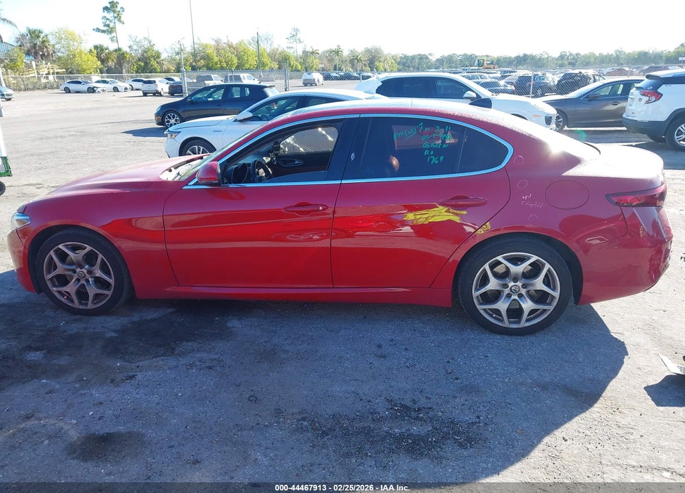 2020 ALFA ROMEO GIULIA TI AWD VIN: ZARFANBN8L7626149