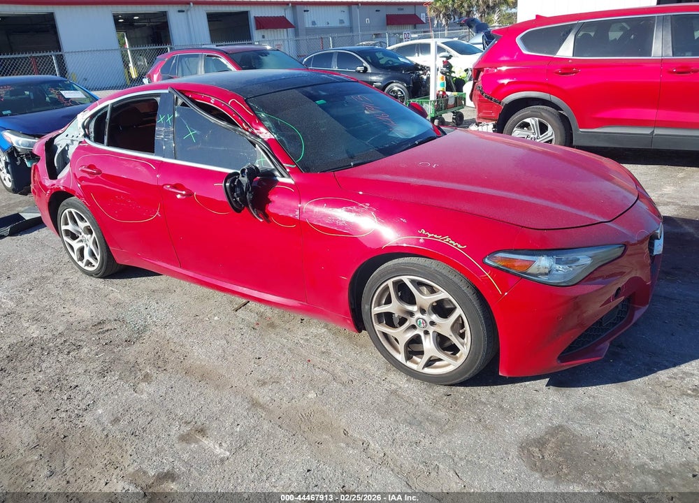 2020 ALFA ROMEO GIULIA TI AWD VIN: ZARFANBN8L7626149
