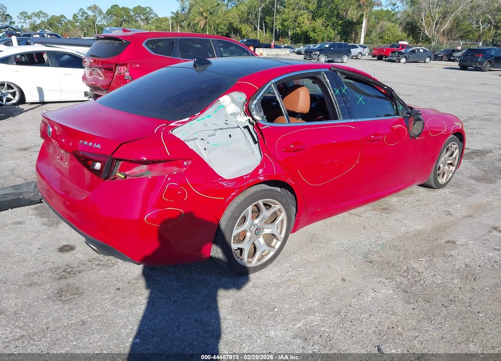 2020 ALFA ROMEO GIULIA TI AWD VIN: ZARFANBN8L7626149