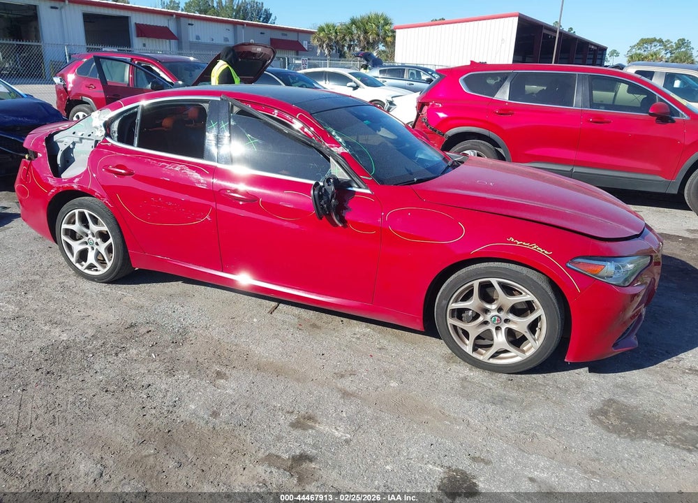 2020 ALFA ROMEO GIULIA TI AWD VIN: ZARFANBN8L7626149