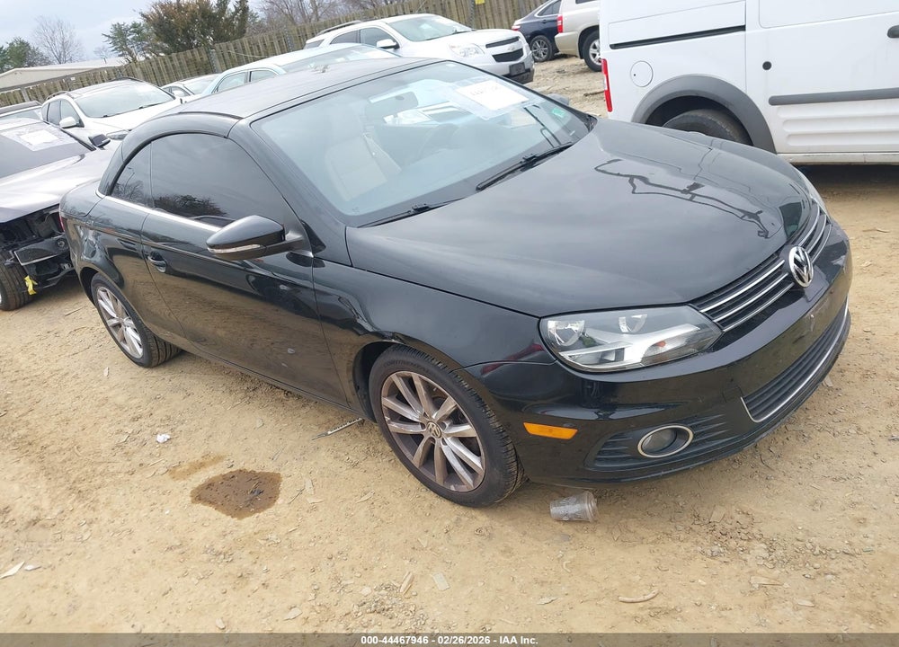 2012 VOLKSWAGEN EOS KOMFOR VIN: WVWBW7AHXCV003287