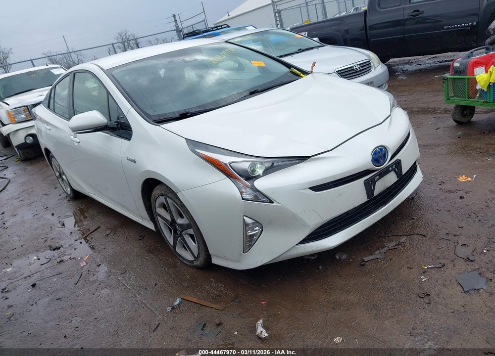 2016 TOYOTA PRIUS THREE TOURING VIN: JTDKARFU3G3006176