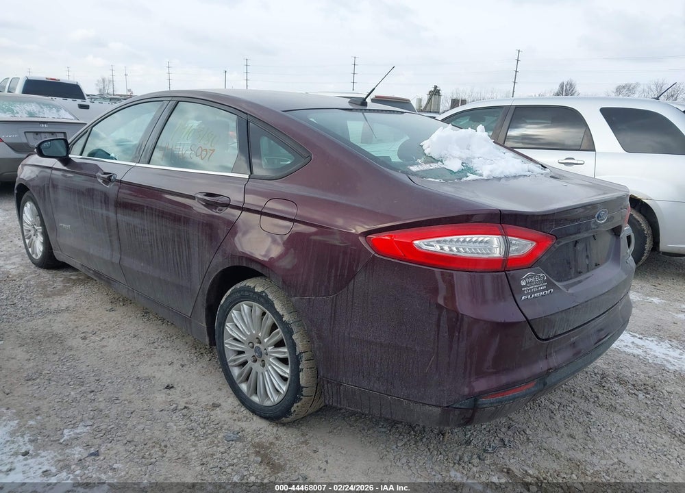 2013 FORD FUSION HYBRID SE VIN: 3FA6P0LU4DR283535