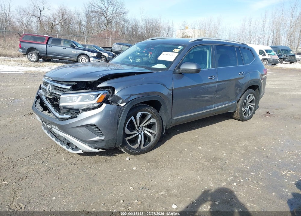 2022 VOLKSWAGEN ATLAS 3.6L V6 SEL VIN: 1V2BR2CA9NC541602