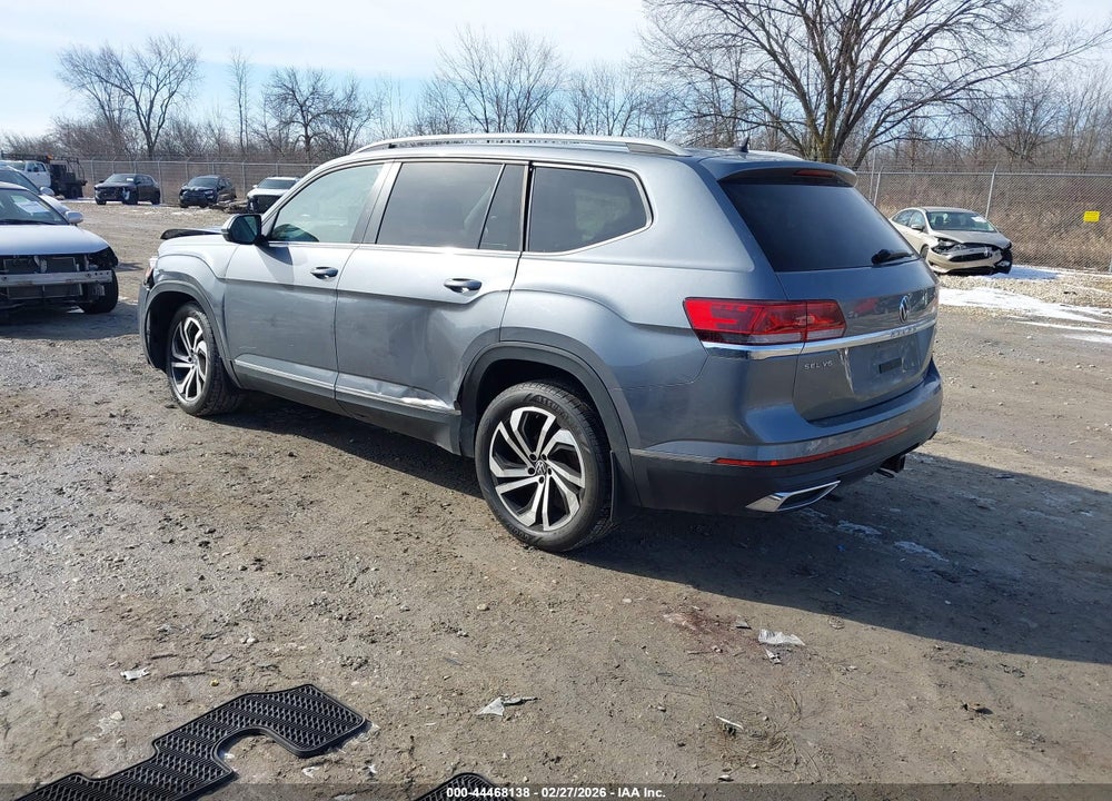 2022 VOLKSWAGEN ATLAS 3.6L V6 SEL VIN: 1V2BR2CA9NC541602