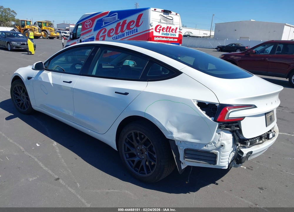 2025 TESLA MODEL 3 LONG RANGE ALL-WHEEL DRIVE VIN: 5YJ3E1EB1SF934056