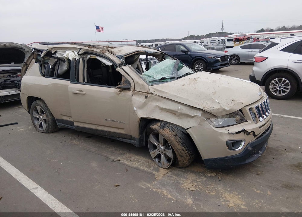2016 JEEP COMPASS HIGH ALTITUDE EDITION VIN: 1C4NJDEB3GD799120