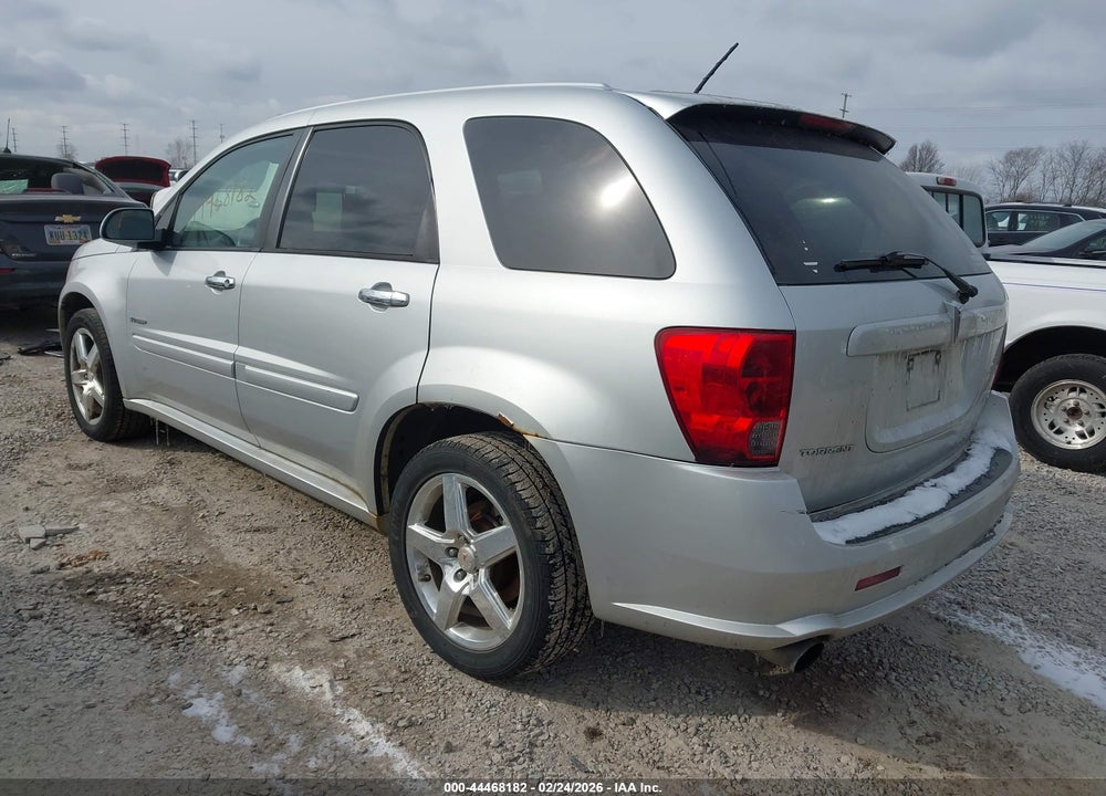 2009 PONTIAC TORRENT GXP VIN: 2CKDL637996236843