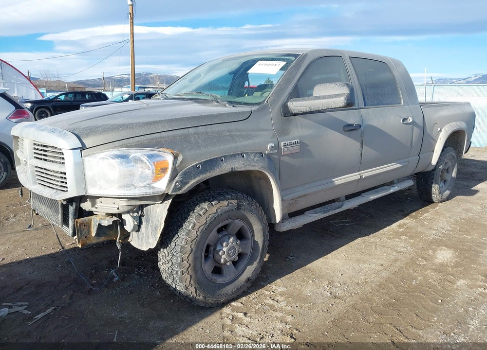 2009 DODGE RAM 2500 LARAMIE VIN: 3D7KS29L39G553087