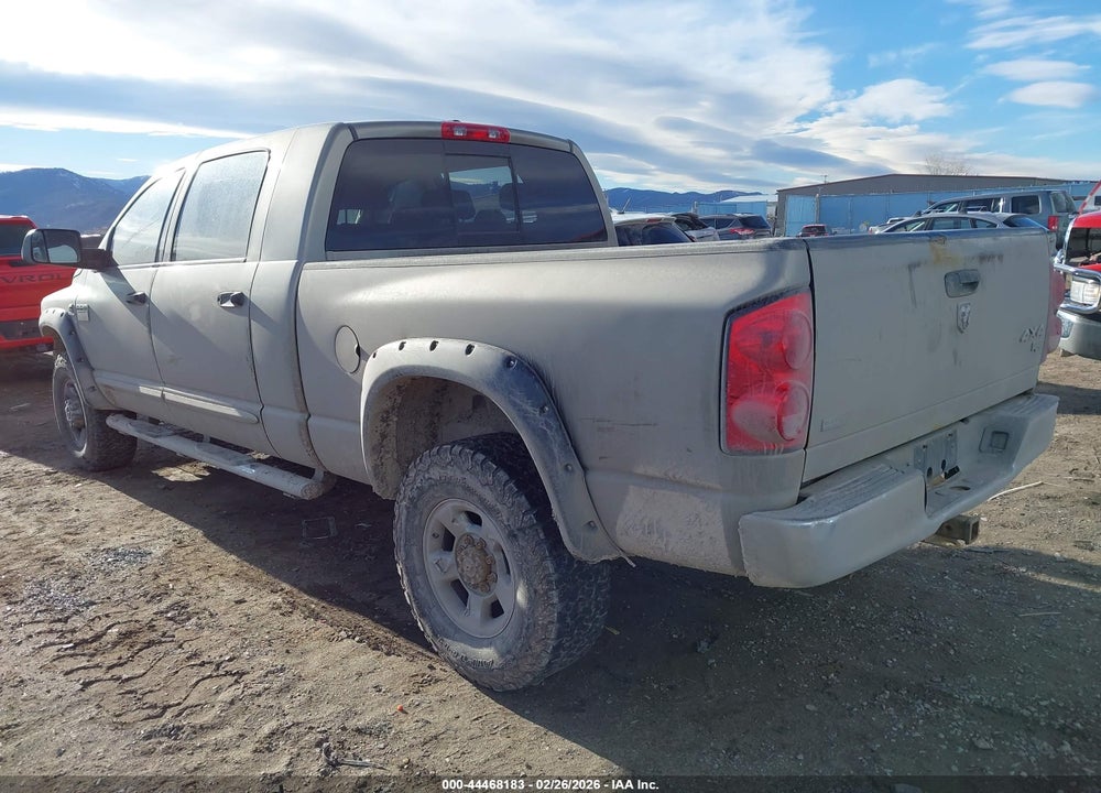 2009 DODGE RAM 2500 LARAMIE VIN: 3D7KS29L39G553087