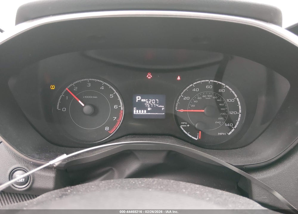 2019 SUBARU CROSSTREK 2.0I PREMIUM VIN: JF2GTACCXK8261384