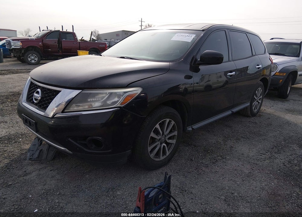 2013 NISSAN PATHFINDER S VIN: 5N1AR2MN9DC656466