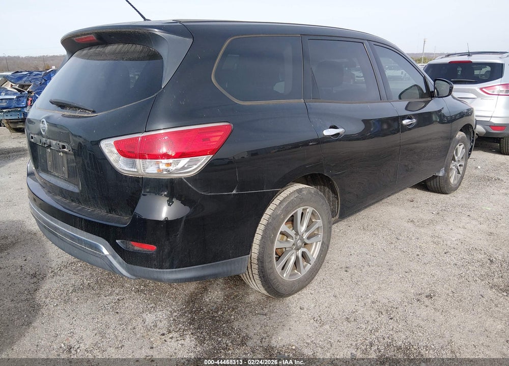 2013 NISSAN PATHFINDER S VIN: 5N1AR2MN9DC656466