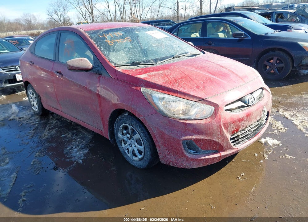 2013 HYUNDAI ACCENT GLS VIN: KMHCT4AE3DU312314