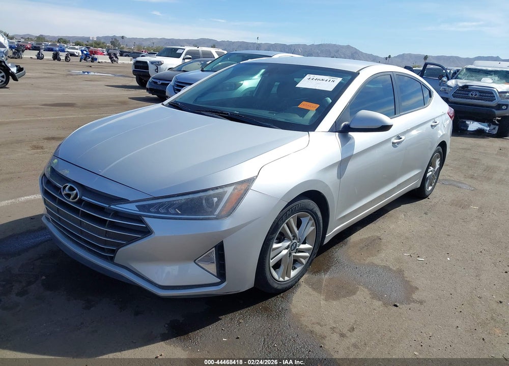 2019 HYUNDAI ELANTRA SEL VIN: KMHD84LF5KU887863