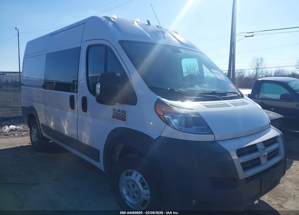 2014 RAM PROMASTER 2500 HIGH ROOF VIN: 3C6TRVCG2EE114385