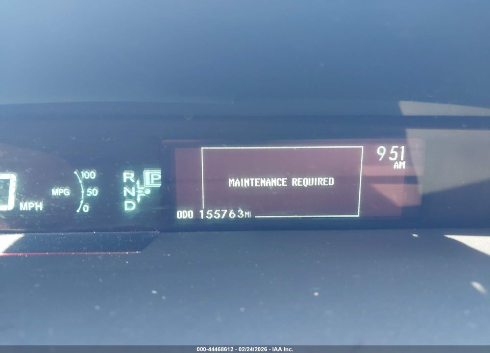 2012 TOYOTA PRIUS VIN: JTDKN3DUXC1550135