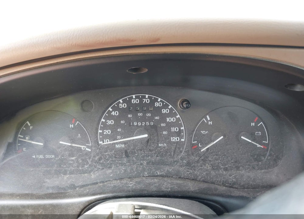 2000 FORD RANGER XL/XLT VIN: 1FTYR14V9YPC19224
