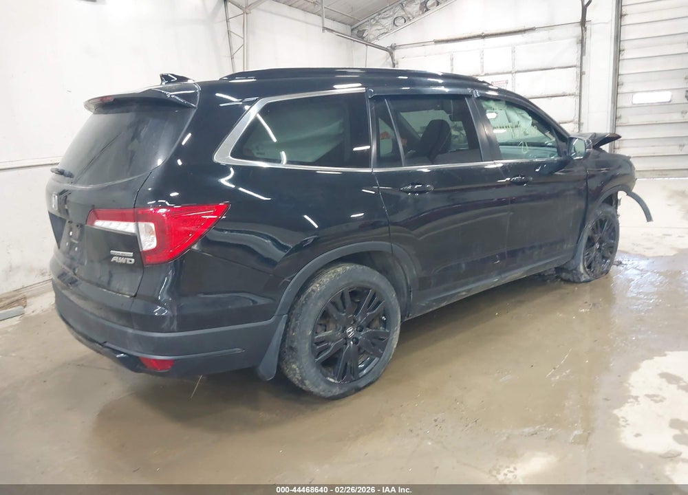 2021 HONDA PILOT AWD SPECIAL EDITION VIN: 5FNYF6H2XMB057565