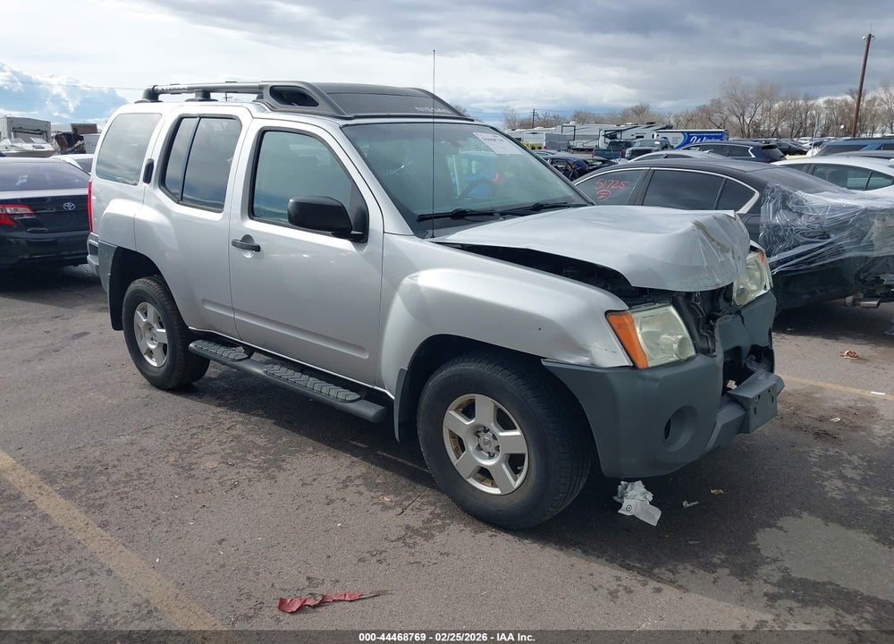 2008 NISSAN XTERRA S VIN: 5N1AN08WX8C539164