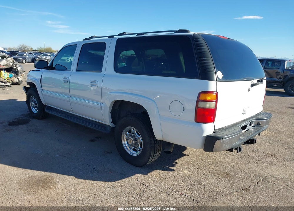 2003 CHEVROLET SUBURBAN 2500 LT VIN: 3GNGK26G53G208200