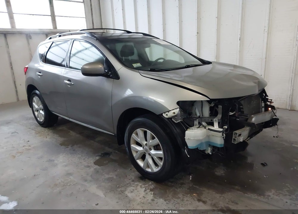 2012 NISSAN MURANO SL VIN: JN8AZ1MWXCW229595