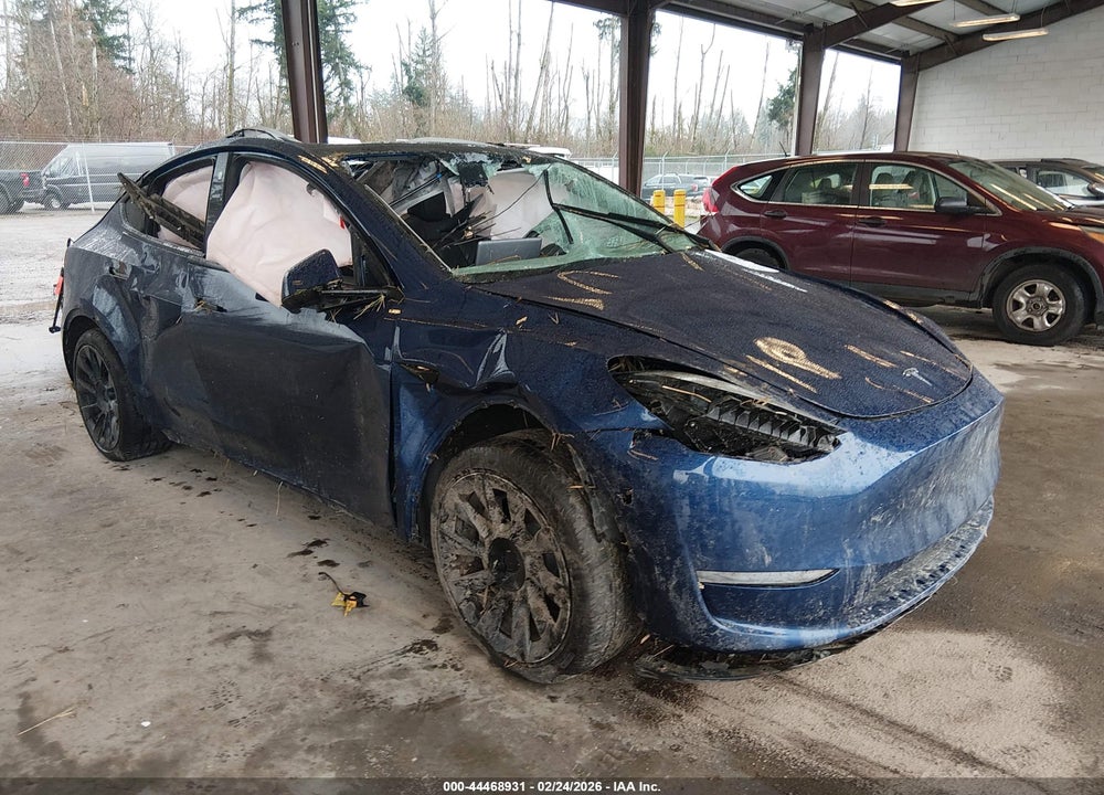 2023 TESLA MODEL Y AWD/LONG RANGE DUAL MOTOR ALL-WHEEL DRIVE VIN: 7SAYGAEE2PF775603