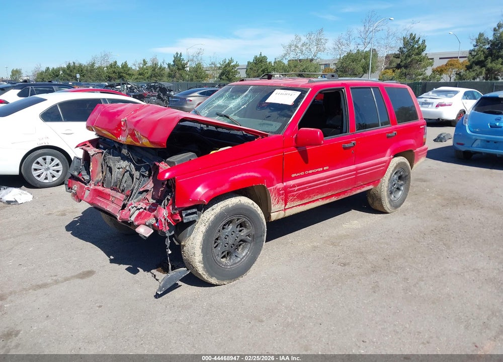 1996 JEEP GRAND CHEROKEE LIMITED VIN: 1J4GZ78S7TC166046