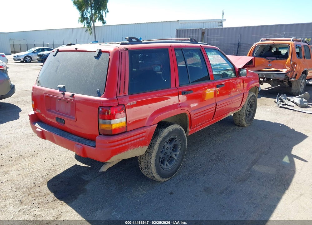 1996 JEEP GRAND CHEROKEE LIMITED VIN: 1J4GZ78S7TC166046