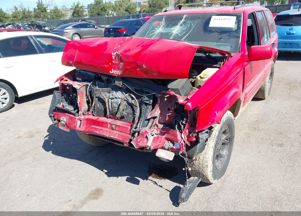 1996 JEEP GRAND CHEROKEE LIMITED VIN: 1J4GZ78S7TC166046