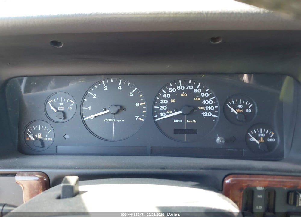 1996 JEEP GRAND CHEROKEE LIMITED VIN: 1J4GZ78S7TC166046