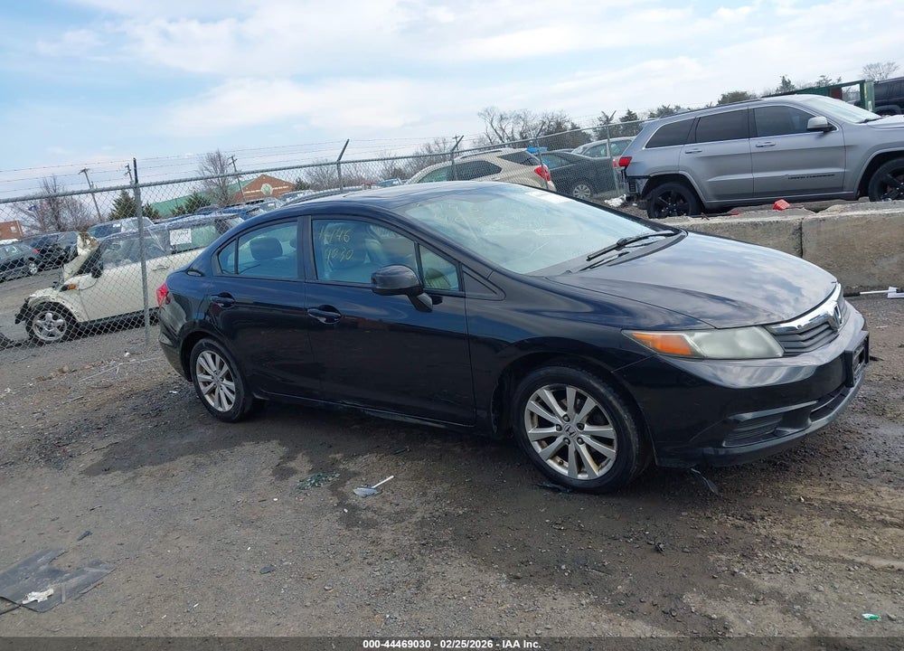 2012 HONDA CIVIC EX-L VIN: 19XFB2F90CE026292