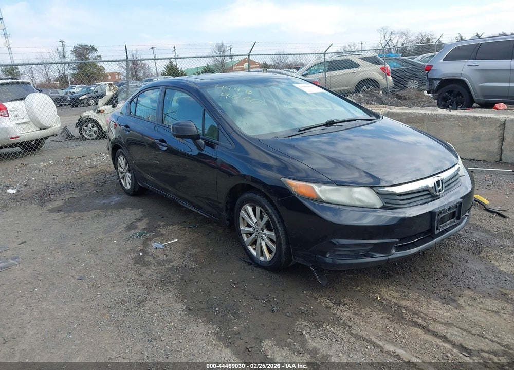 2012 HONDA CIVIC EX-L VIN: 19XFB2F90CE026292
