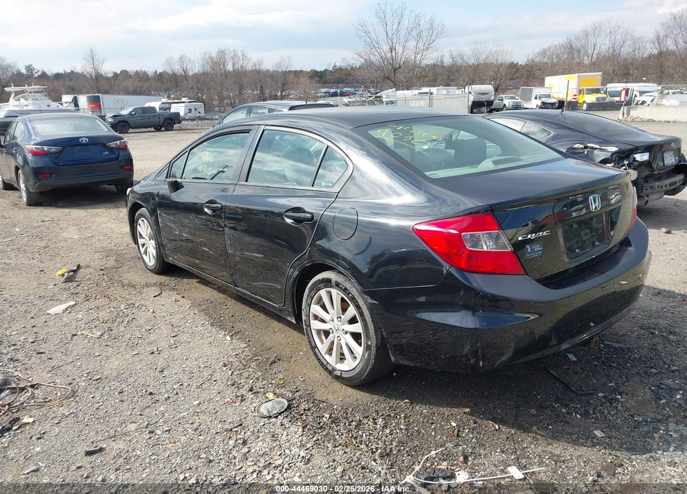 2012 HONDA CIVIC EX-L VIN: 19XFB2F90CE026292