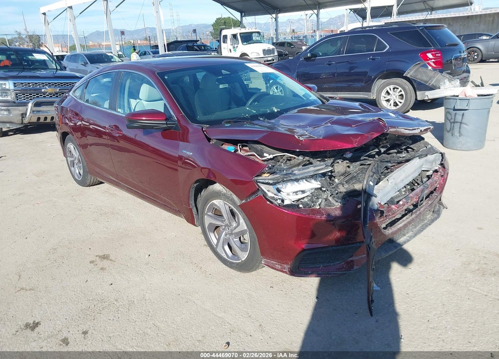 2020 HONDA INSIGHT EX VIN: 19XZE4F55LE008772