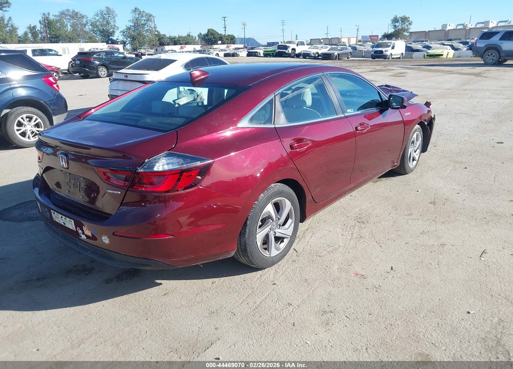 2020 HONDA INSIGHT EX VIN: 19XZE4F55LE008772