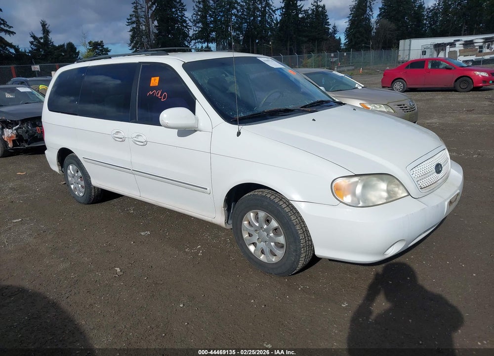 2005 KIA SEDONA EX/LX VIN: KNDUP132356745782