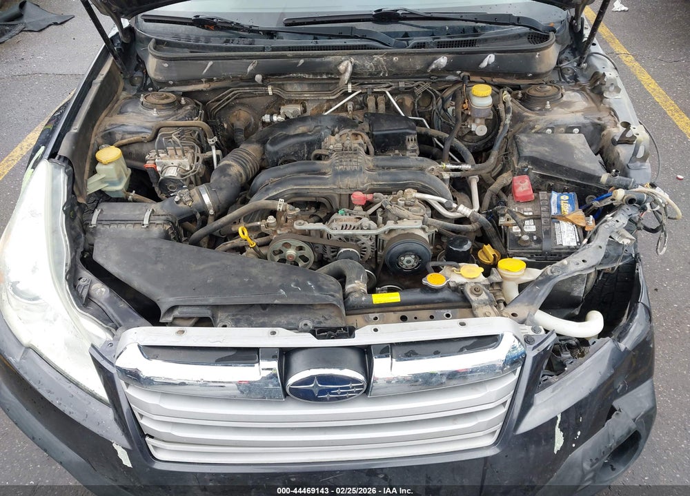 2013 SUBARU OUTBACK 2.5I PREMIUM VIN: 4S4BRBCCXD3301455