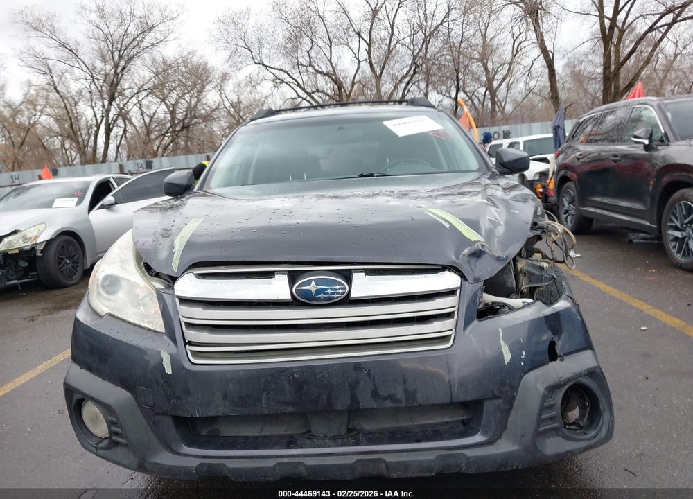 2013 SUBARU OUTBACK 2.5I PREMIUM VIN: 4S4BRBCCXD3301455