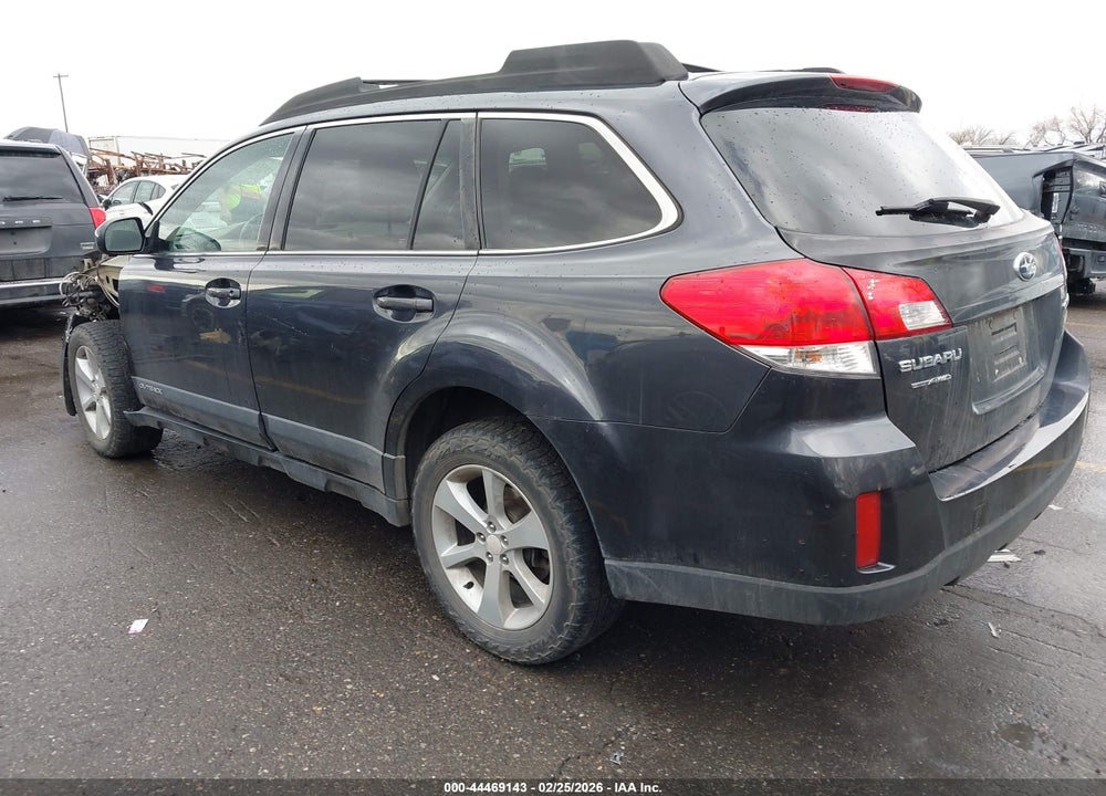 2013 SUBARU OUTBACK 2.5I PREMIUM VIN: 4S4BRBCCXD3301455