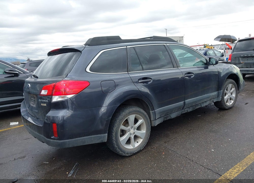 2013 SUBARU OUTBACK 2.5I PREMIUM VIN: 4S4BRBCCXD3301455