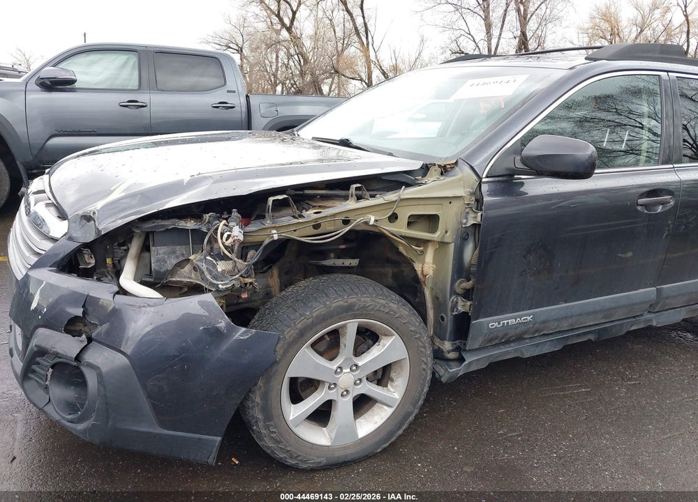 2013 SUBARU OUTBACK 2.5I PREMIUM VIN: 4S4BRBCCXD3301455