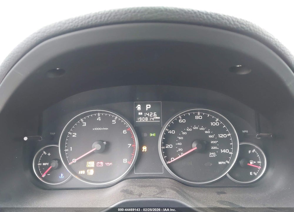 2013 SUBARU OUTBACK 2.5I PREMIUM VIN: 4S4BRBCCXD3301455