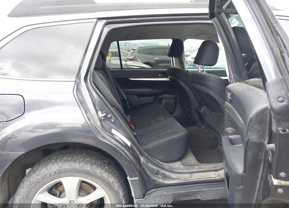 2013 SUBARU OUTBACK 2.5I PREMIUM VIN: 4S4BRBCCXD3301455