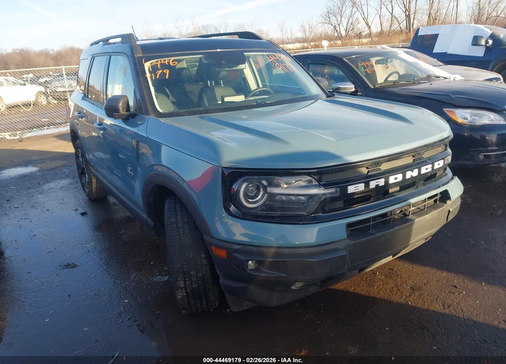 2021 FORD BRONCO SPORT OUTER BANKS VIN: 3FMCR9C65MRA81036