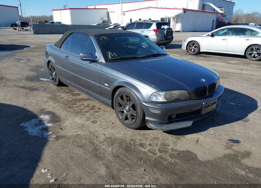2002 BMW 325CI VIN: WBABS33462PG82766